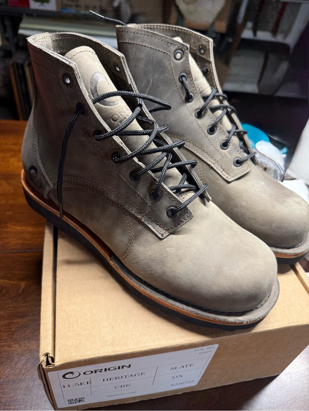 Origins Men's Coronado Boots in Slate Gray